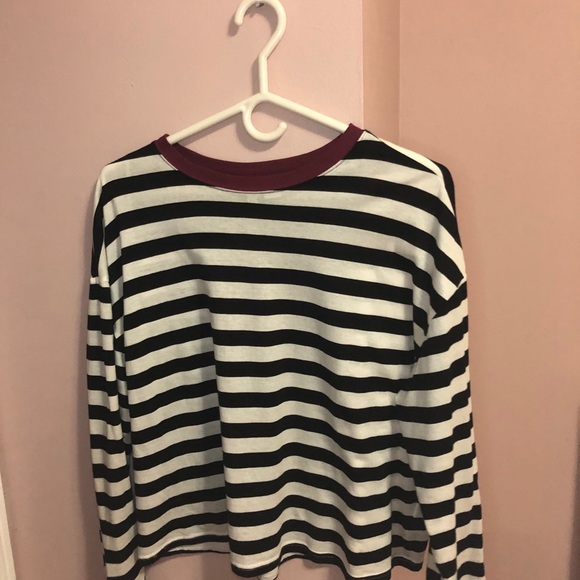 striped long sleeve shirt - Picture 3 of 4